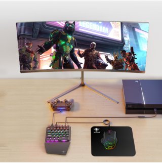 Spirit of Gamer XPERT-G700 Mechanikus billentyűzet, egér, egérpad csomag - US kiosztás