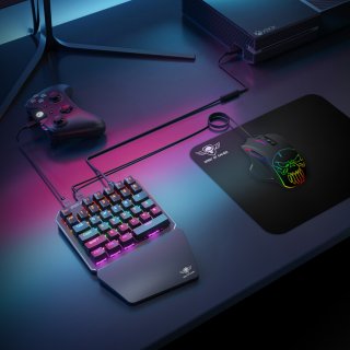 Spirit of Gamer XPERT-G700 Mechanikus billentyűzet, egér, egérpad csomag - US kiosztás