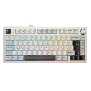 AULA F75 MAGYAR Nyelvű Vezeték Nélküli Mechanikus Gamer Billentyűzet - Magyar kiosztás!