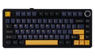 AULA F75 Vezeték Nélküli Mechanikus Gamer Billentyűzet - Fekete-Sárga