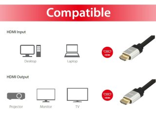 Equip (119347) HDMI 2.0 kábel aranyozott 4K 10m