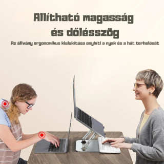 MCHOSE Laptop állvány LS515 Szürke