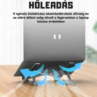 MCHOSE Laptop állvány N3 Ezüst