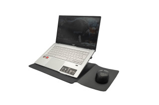 Stride Multifunkciós Notebook Sleeve tok 15,6" - Fekete