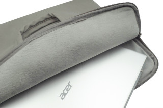 Stride Velvet Notebook táska 14" - Szürke