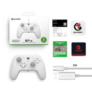 GameSir G7 HE Vezetékes Xbox & PC Kontroller - Fehér