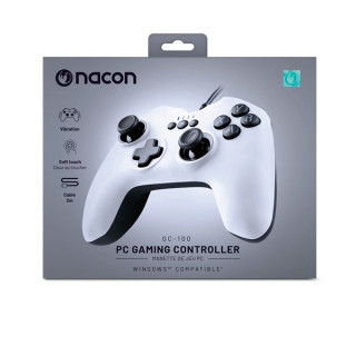 Nacon GC-100 Vezetékes Kontroller PC - Fehér