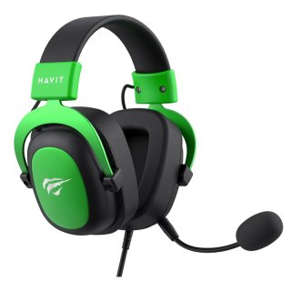 Havit H2002D Gamer Fejhallgató - Fekete-Zöld