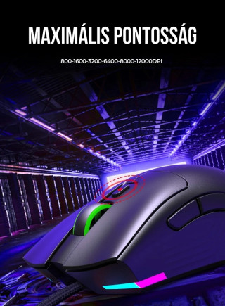 Havit MS966 RGB Gamer Egér