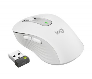 Logitech Signature M650 Business vezeték nélküli egér - piszkosfehér