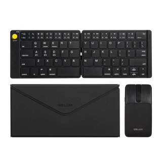 Delux KF10 Foldable Vezeték nélküli billentyűzet és MF10PR egér szett