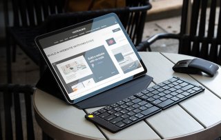 Delux KF10 Foldable Vezeték nélküli billentyűzet és MF10PR egér szett