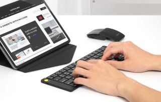 Delux KF10 Foldable Vezeték nélküli billentyűzet és MF10PR egér szett