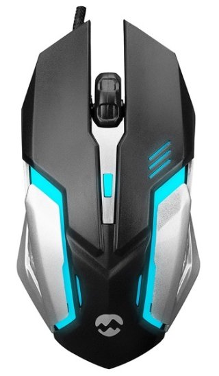 Everest SM-G72 Black RGB vezetékes optikai egér