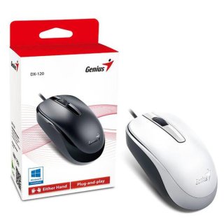 Genius Egér - DX-120 Vezetékes egér - Fehér