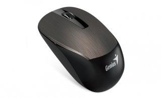 Genius Egér - NX-7015 Vezeték nélküli, USB, 3 gomb, 1600 DPI, BlueEye, Chocolate