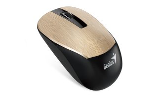 Genius Egér - NX-7015 Vezeték nélküli, USB, 3 gomb, 1600 DPI, BlueEye, Gold