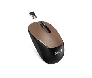 Genius Egér - NX-7015 Vezeték nélküli, USB, 3 gomb, 1600 DPI, BlueEye, Rosy Brown