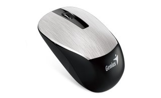 Genius Egér - NX-7015 Vezeték nélküli, USB, 3 gomb, 1600 DPI, BlueEye, Silver