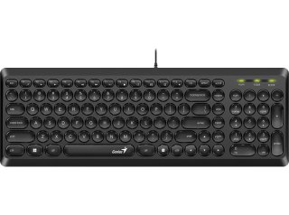 Genius Slimstar Q200 USB fekete billentyűzet