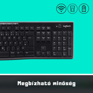 Logitech MK270 Wireless Billentyűzet HU + Optikai egér