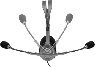 Logitech H110 Mikrofonos headset - fekete