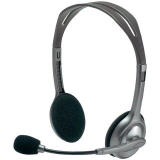 Logitech H110 Mikrofonos headset - fekete