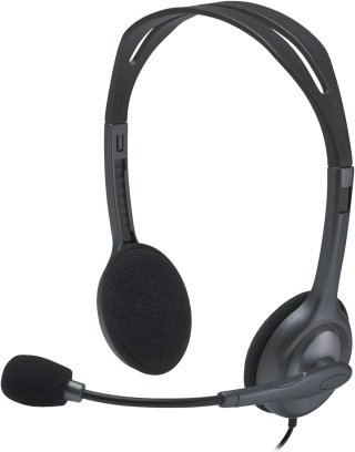 Logitech H111 Mikrofonos headset - fekete