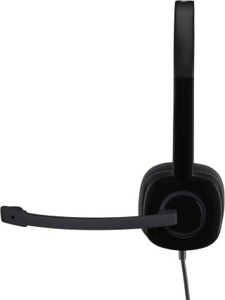 Logitech H151 Mikrofonos headset - fekete