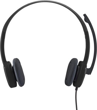 Logitech H151 Mikrofonos headset - fekete