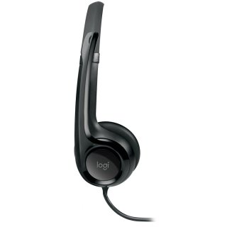 Logitech H390 Mikrofonos USB headset - fekete