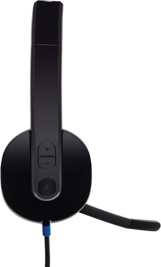 Logitech H540 Mikrofonos USB headset - fekete