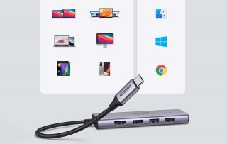 Ugreen CM511 5 az 1-ben USB-C Hub