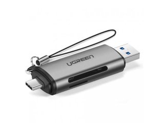 Ugreen USB + USB-C adapter, SD + microSD kártyaolvasó