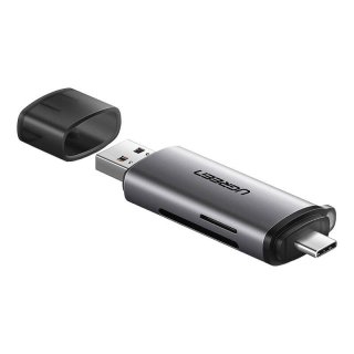 Ugreen USB + USB-C adapter, SD + microSD kártyaolvasó