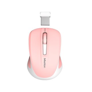 Meetion MiniGo 2.4 Ghz Pink Wireless Egér