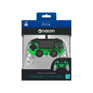 Nacon Vezetékes Kontroller PS4 - Zöld