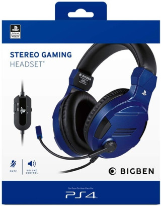 Nacon Gamer Headset V3 PS4 - Kék