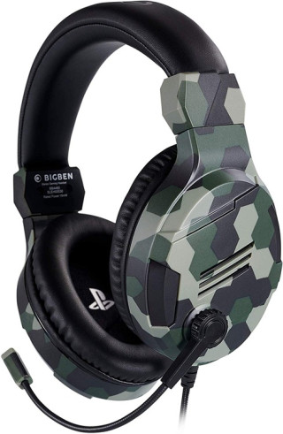 Nacon Gamer Headset V3 PS4 - Zöld