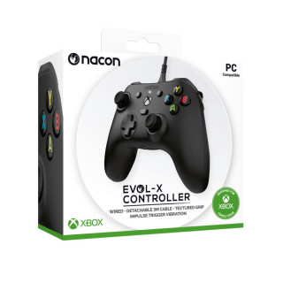 Nacon Evol-X Vezetékes Kontroller XBOX - Fekete