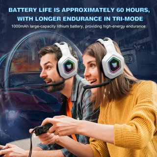 Onikuma B100 Tri-Mode Vezeték Nélküli Gamer Headset