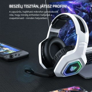 Onikuma B100 Tri-Mode Vezeték Nélküli Gamer Headset