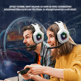 Onikuma B100 Tri-Mode Vezeték Nélküli Gamer Headset