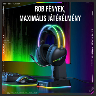 Onikuma X33 RGB Gamer Fejhallgató Type-C