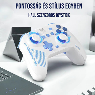Onikuma C1 Wireless Gamepad kontroller - Fehér