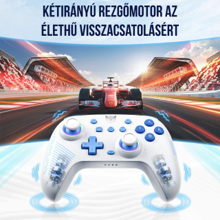 Onikuma C1 Wireless Gamepad kontroller - Fehér