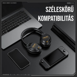 Onikuma GT811 Vezeték Nélküli Bluetooth Headset ANC