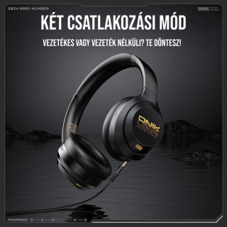 Onikuma GT811 Vezeték Nélküli Bluetooth Headset ANC