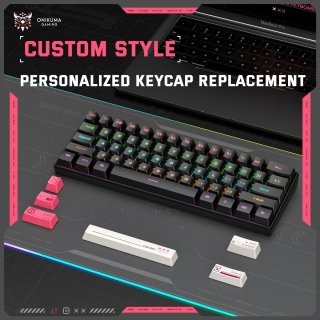 Onikuma G55 Mechanikus Gamer Billentyűzet - Angol kiosztás!