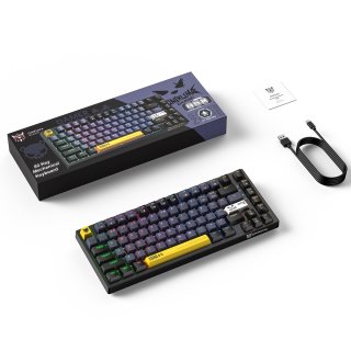 Onikuma G58 Mechanikus Gamer Billentyűzet TKL - Fekete - Angol kiosztás!